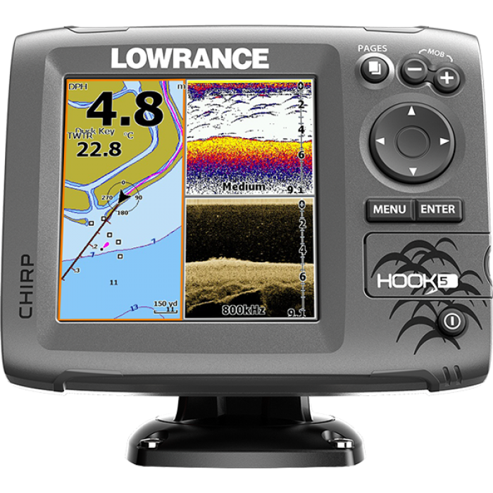 Эхолот-навигатор Lowrance HOOK-5 Эхолот-навигатор Lowrance HOOK-5