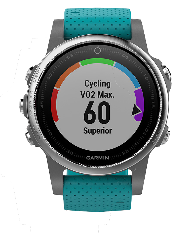 FENIX 5S серебристые с бирюзовым ремешком FENIX 5S серебристые с бирюзовым ремешком