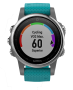FENIX 5S серебристые с бирюзовым ремешком FENIX 5S серебристые с бирюзовым ремешком